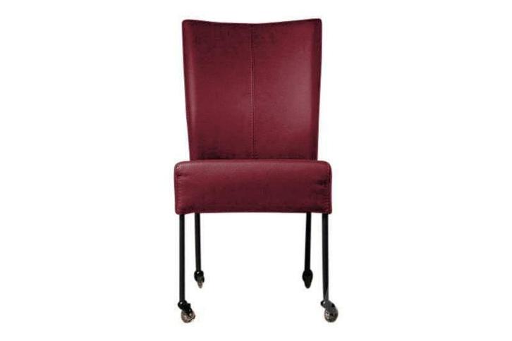 Eetkamerstoel Wiske - eetkamerstoelen - Rood, Huis en Inrichting, Stoelen, Rood, Nieuw, Stof