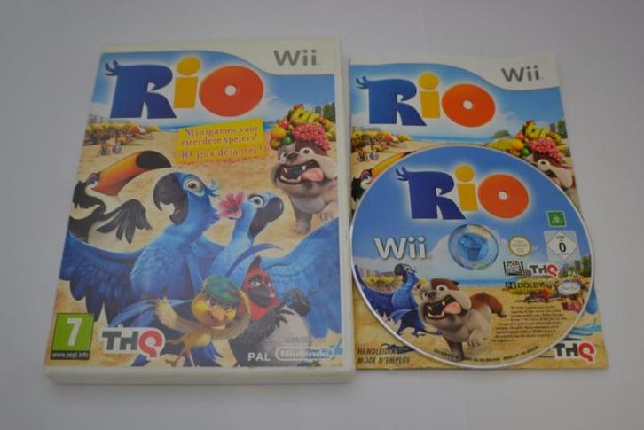 Rio (Wii FAH CIB), Spelcomputers en Games, Games | Nintendo Wii, Zo goed als nieuw, Verzenden