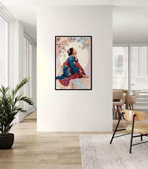 Xavart - Souffle du mont fuji, Antiek en Kunst, Kunst | Schilderijen | Modern