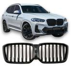 Grill voor BMW X3 G01 2022-2024 | glans zwart | enkelspijls