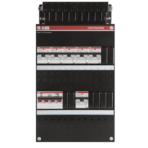 ABB busboard groepenkast 3 fase 6 aardlekautomaten 220 x 390, Doe-het-zelf en Verbouw, Elektra en Kabels, Ophalen of Verzenden