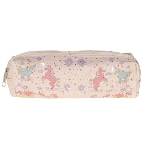 Etui ecru met eenhoorns NIEUW, Diversen, Schoolbenodigdheden, Nieuw, Ophalen of Verzenden