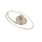 Design plafondlamp staal incl. LED 3 staps dimbaar  - Rowan, Nieuw, Design