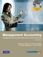 Management Accounting, 9780273769989, Zo goed als nieuw, Studieboeken, Verzenden