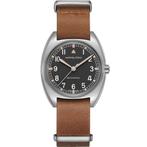 Hamilton Khaki Pilot Pioneer H76419531 uit 2023, Sieraden, Tassen en Uiterlijk, Horloges | Dames, Gebruikt, Polshorloge, Verzenden