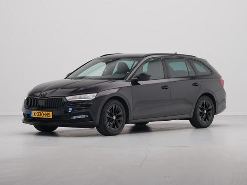Zakelijke Lease |  Škoda Octavia Combi 1.0 e-TSI 110pk DSG S, Auto's, Skoda, Dealer onderhouden, Lease, Zwart, Automaat, Stationwagon