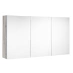 Spiegelkast Allibert Look Stopcontact VDE 120x65x18 cm Eik, Huis en Inrichting, Woonaccessoires | Spiegels, Nieuw, Minder dan 100 cm