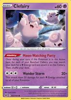 Clefairy 062/196 Lost Origin, Hobby en Vrije tijd, Verzamelkaartspellen | Pokémon, Ophalen of Verzenden, Nieuw, Losse kaart, Foil