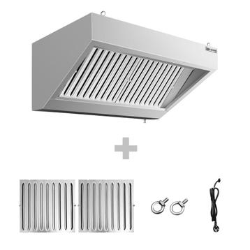 GGM Gastro | Wandafzuigkap - 1000mm - met filter & | WHK107 beschikbaar voor biedingen