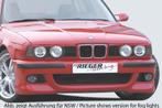 Rieger voorbumper E39-Look | 5-Serie E34: 00.88-07.96 - Lim., Auto-onderdelen, Carrosserie en Plaatwerk, Verzenden, Nieuw, BMW