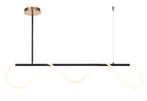 LED Plafondlamp 36W Zwart Langwerpig 2880lm, Huis en Inrichting, Lampen | Hanglampen, Nieuw, Ophalen of Verzenden, Metaal