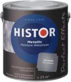 HIstor Perfect Effects Metallic Muurverf - parkiet - 1 liter, Overige kleuren, Nieuw, Ophalen of Verzenden, Verf