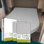 Textielpakket Queensbed/Eilandbed - 1 molton met 2 jersey, Verzenden, Nieuw, Wit