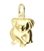 Gouden Koala beer ketting hanger, Verzenden, Nieuw