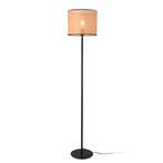 lux.pro Staande lamp Helens vloerlamp 154x30 cm zwart en bei, Huis en Inrichting, Lampen | Vloerlampen, Verzenden, Nieuw