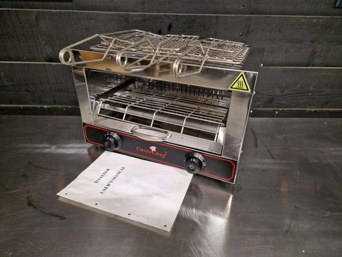 Toaster | tosti apparaat | caterchef | 2-laags | RVS | 230V, Zakelijke goederen, Horeca | Keukenapparatuur, Gebruikt, Fornuis, Frituur en Grillen