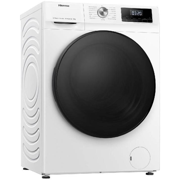Nieuwe Hisense wasmachine 9KG Label A  WFQA9014EVJM, Witgoed en Apparatuur, Wasmachines, 8 tot 10 kg, Nieuw, Voorlader, Energieklasse A of zuiniger