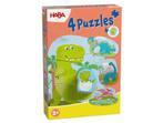 Dinos Puzzel (3 en 4 stukjes) | Haba - Puzzels, Verzenden, Nieuw