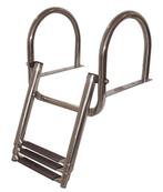 Zwemtrap telescoopladder RVS 316 3+1 treden, Watersport en Boten, Bootonderdelen, Ophalen of Verzenden, Nieuw