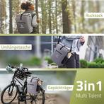 2dekans | RADGEIST 3in1 fietstas voor bagagedrager -, Sieraden, Tassen en Uiterlijk, Tassen | Rugtassen, Ophalen of Verzenden