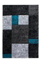 Modern Vloerkleed | Hawaii | Tegels | Turquoise | 140x200 cm, Verzenden, Nieuw