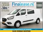 Ford Transit Custom 300 2.0 TDCI L2H1 DC Airco Carplay Cam, Wit, Nieuw, Ford, Lease