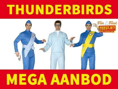 Thunderbirds kostuums - Mega aanbod Thunderbirds kleding, Kleding | Heren, Carnavalskleding en Feestkleding, Kleding, Nieuw, Ophalen of Verzenden