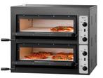 Bartscher Pizza Oven | Elektrisch | CT200 | Zwart | 2x 4 Piz, Ophalen of Verzenden, Nieuw in verpakking