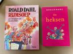 2 Boeken Roald Dahl - Rijmsoep - De Heksen - in nieuwstaat, Ophalen of Verzenden, Zo goed als nieuw, Fictie algemeen