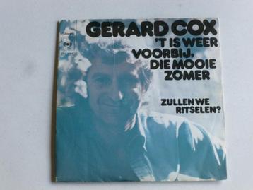 Gerard Cox - t is weer voorbij die mooie zomer (vinyl singl beschikbaar voor biedingen