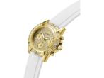 Guess Majesty GW0772L3 - Polshorloge - Siliconen - Wit - Ø, Verzenden, Zo goed als nieuw, Guess
