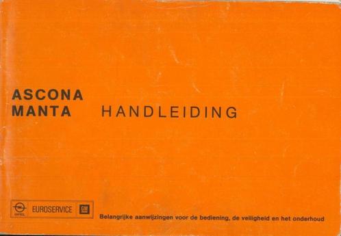 1975 Opel Ascona Manta Handleiding Nederlands, Auto diversen, Handleidingen en Instructieboekjes, Verzenden