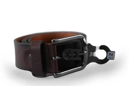 Genuine Leather Riem Bruin | 10% extra korting, Kleding | Heren, Riemen en Ceinturen, Bruin, Zo goed als nieuw, Verzenden