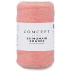 Katia Concept 50 Mohair Shades - 41 zalmroze - Mohair Gare, Hobby en Vrije tijd, Ophalen of Verzenden, Nieuw