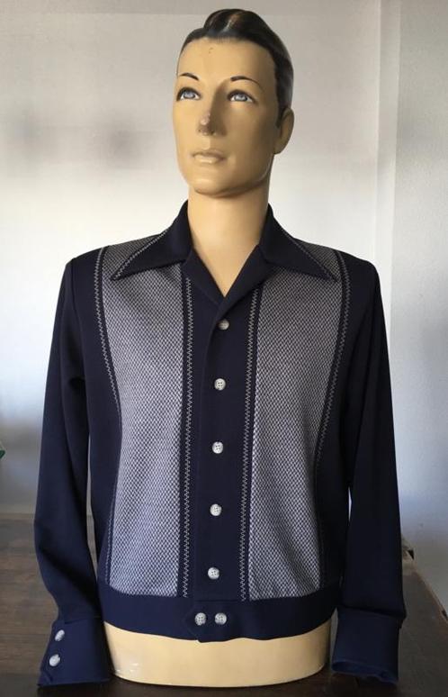 Motor Kulture Clothing, Old Times Pullover in Blue Marine., Kleding | Heren, T-shirts, Nieuw, Verzenden