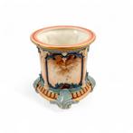 Royal Worcester - James Hadley’s faience jardinière with
