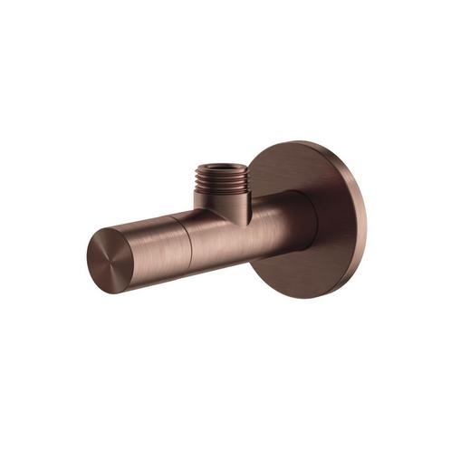 Hotbath Archie Hoekstopkraan Rond Met Filter 1/2 Geborsteld, Doe-het-zelf en Verbouw, Sanitair, Kraan, Nieuw, Ophalen of Verzenden