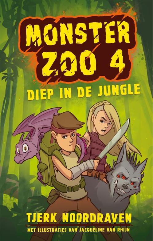 Diep in de jungle / Monster Zoo / 4 9789048857142, Boeken, Kinderboeken | Jeugd | onder 10 jaar, Gelezen, Verzenden
