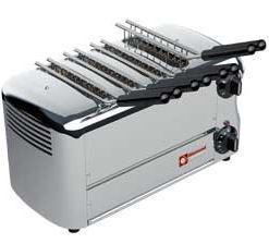 Tosti apparaat 4 tangs met timer en hoorbaar alarm, Zakelijke goederen, Horeca | Keukenapparatuur, Verzenden