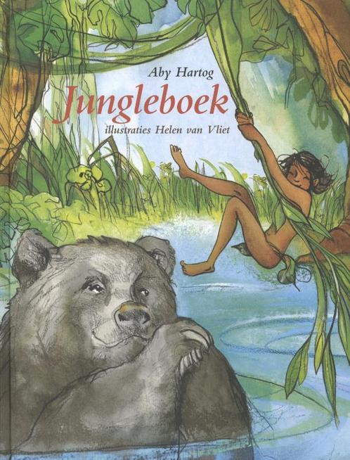 Het Jungleboek 9789052474564 Aby Hartog, Boeken, Kinderboeken | Jeugd | onder 10 jaar, Gelezen, Verzenden