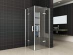 Hoekinstap met 2 draaideuren 900 x 900 x 2000 mm<br/>8mm NAN, Verzenden, Nieuw