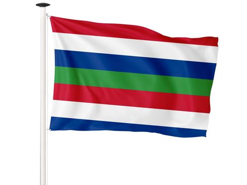 Vlag Schiermonnikoog 100x150cm (voor gevelstok), Diversen, Vlaggen en Wimpels, Nieuw