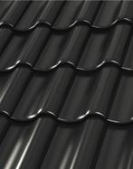 € 20,95 p/m2  Keramische dakpan OVH 11 Zwart mat verglaasd, Doe-het-zelf en Verbouw, Dakpannen en Dakbedekking, Nieuw, Dakpannen