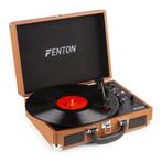 Fenton RP115F retro platenspeler met Bluetooth en USB - Brui, Nieuw, Verzenden