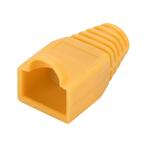 Netwerkplug huls voor RJ45 connector - kabel tot 6mm - Geel, Verzenden, Nieuw