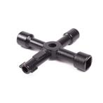 Benson Vierzijdige schakelkastsleutel - robuust en veelzi..., Doe-het-zelf en Verbouw, Ophalen of Verzenden, Nieuw