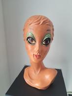 Mannequin - Twiggy head - Plastic, Antiek en Kunst