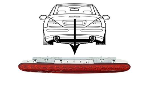 STOPLAMP VOOR MERCEDES BENZ SL-KL R230 2001-2008 2308200656, Auto-onderdelen, Verlichting, Nieuw, Ophalen of Verzenden
