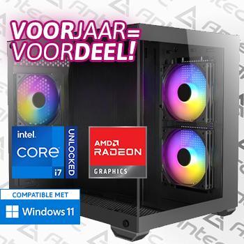 Core i7 12700KF + Waterkoeling - RX 9070 - 32GB - Game PC, Computers en Software, Desktop Pc's