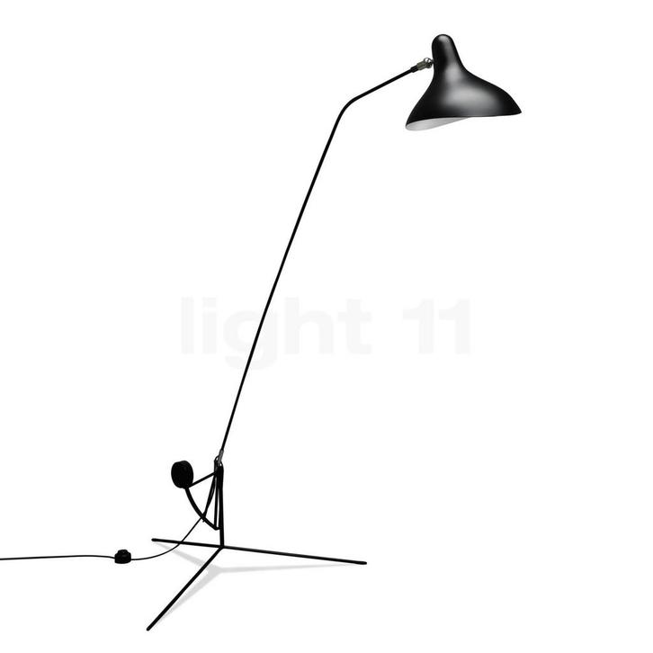 DCW Mantis BS1, zwart (Staande lampen, Binnenlampen), Huis en Inrichting, Lampen | Vloerlampen, Nieuw, Verzenden